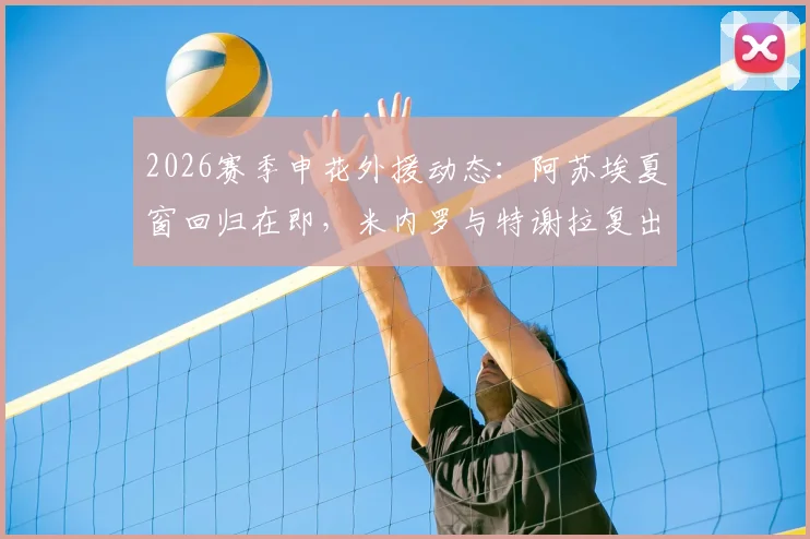2026赛季申花外援动态:阿苏埃夏窗回归在即,米内罗与特谢拉复出时间成疑